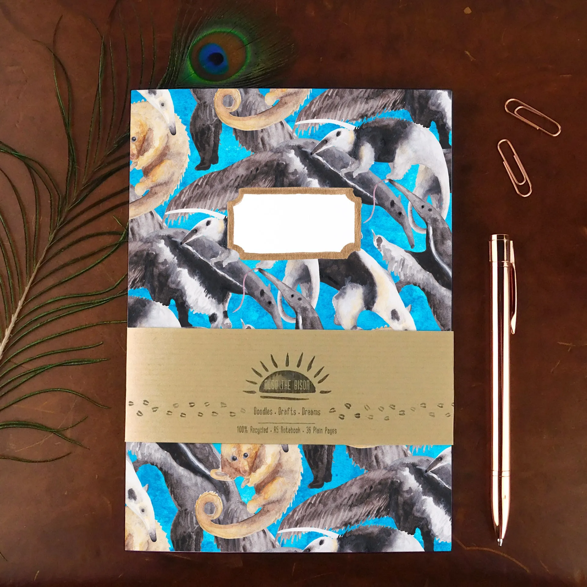 Colony of Anteaters Print Notebook