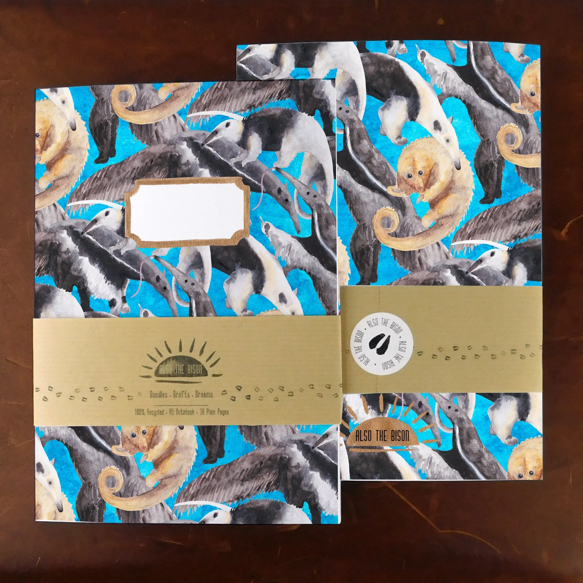 Colony of Anteaters Print Notebook