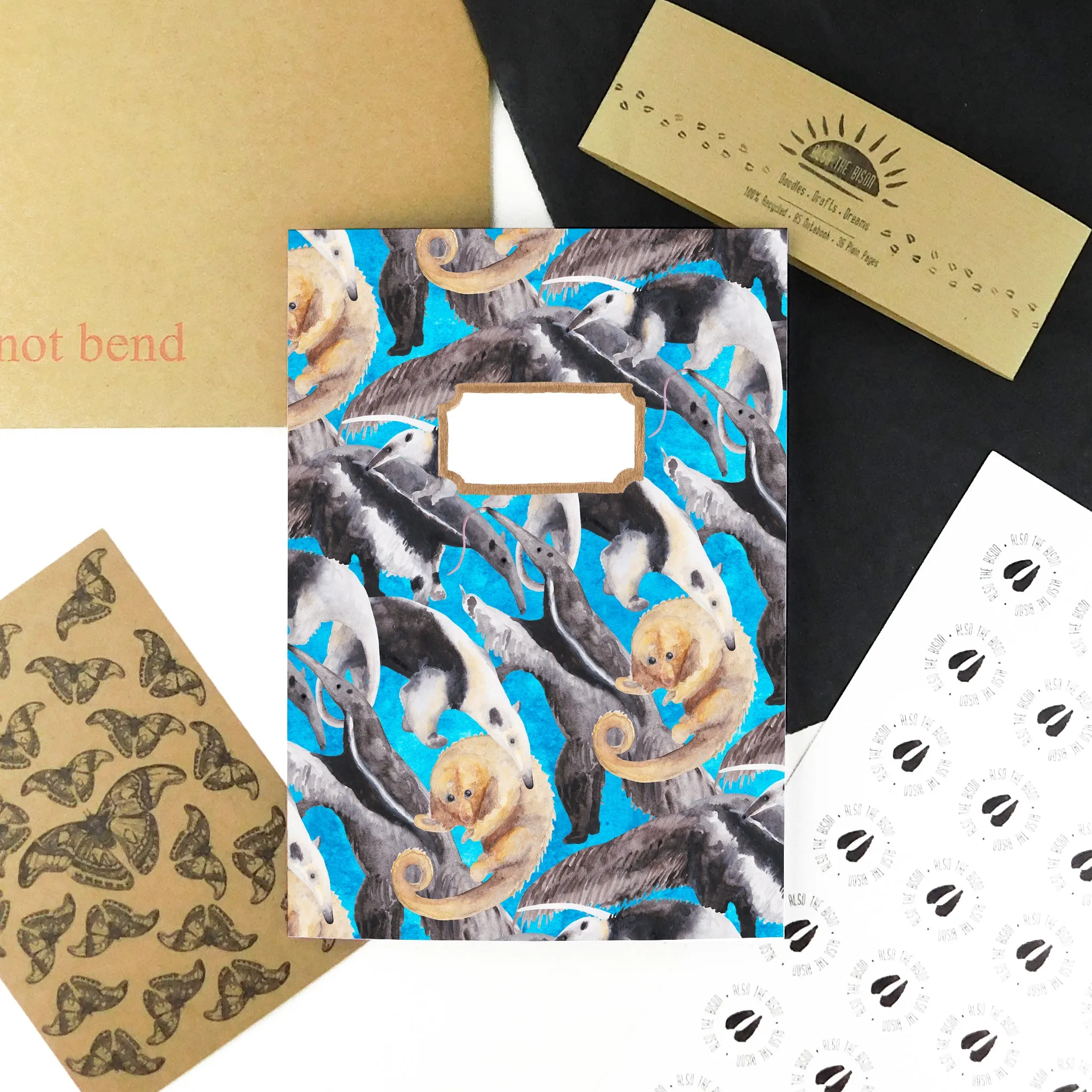 Colony of Anteaters Print Notebook