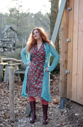 Djava spring cardigan - light blue- made by Tantilly