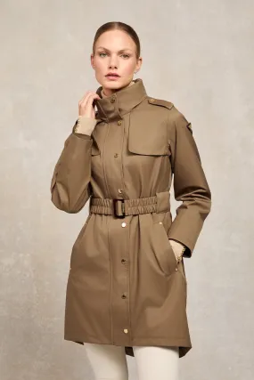 Holland Cooper Rosedale Waterproof Parka in Mink