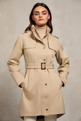 Holland Cooper Rosedale Waterproof Parka in Stone