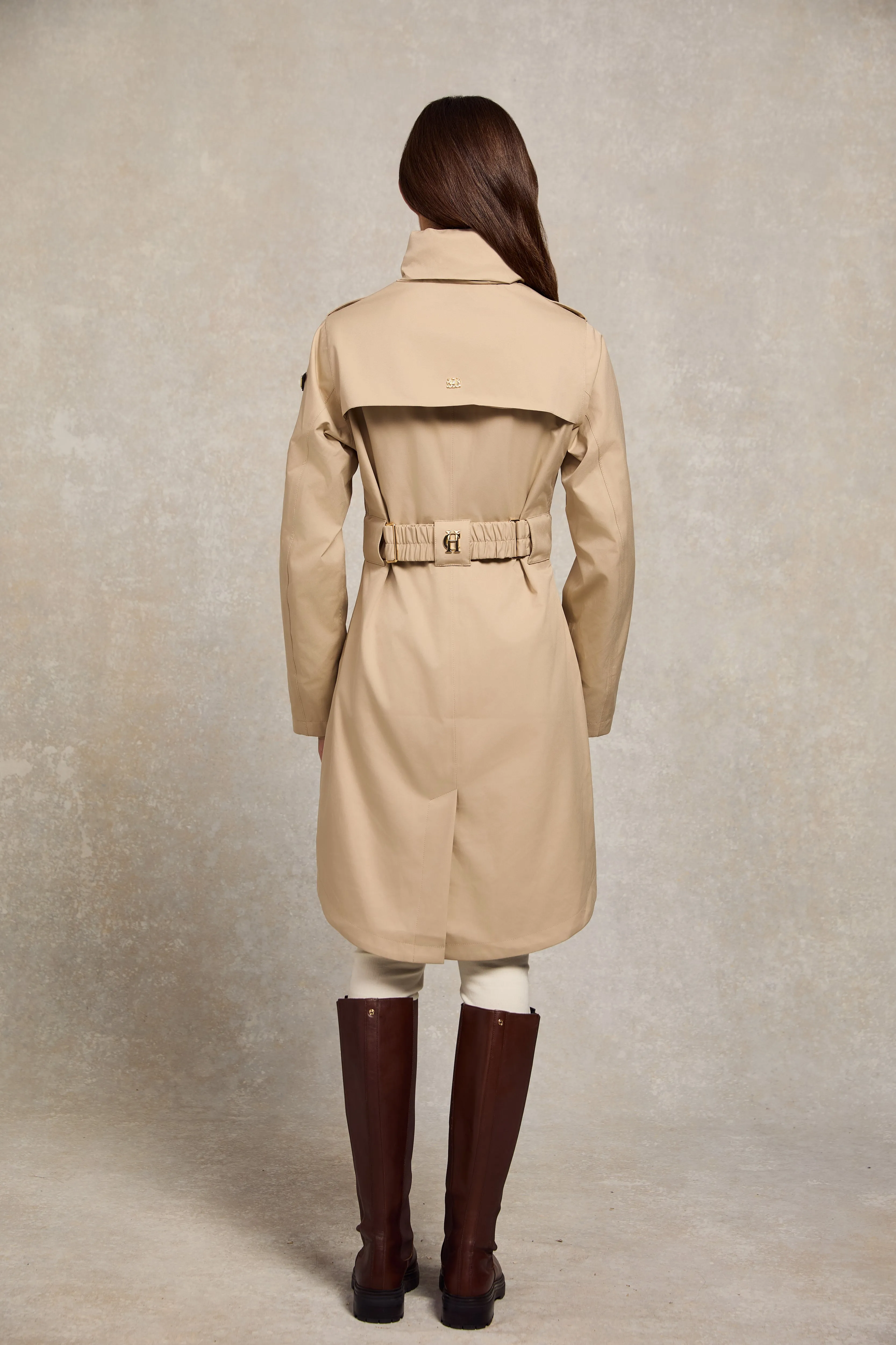 Holland Cooper Rosedale Waterproof Parka in Stone