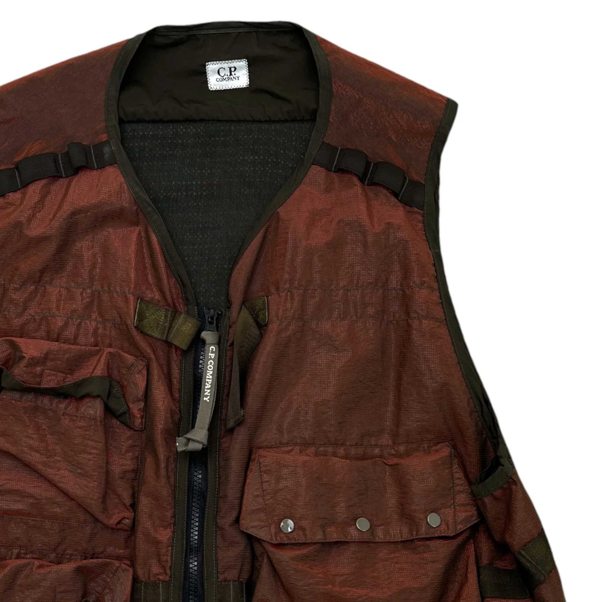 Men's Lens P.Ri.S.M Gilet Red Size IT 48 / M