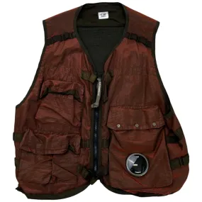 Men's Lens P.Ri.S.M Gilet Red Size IT 48 / M