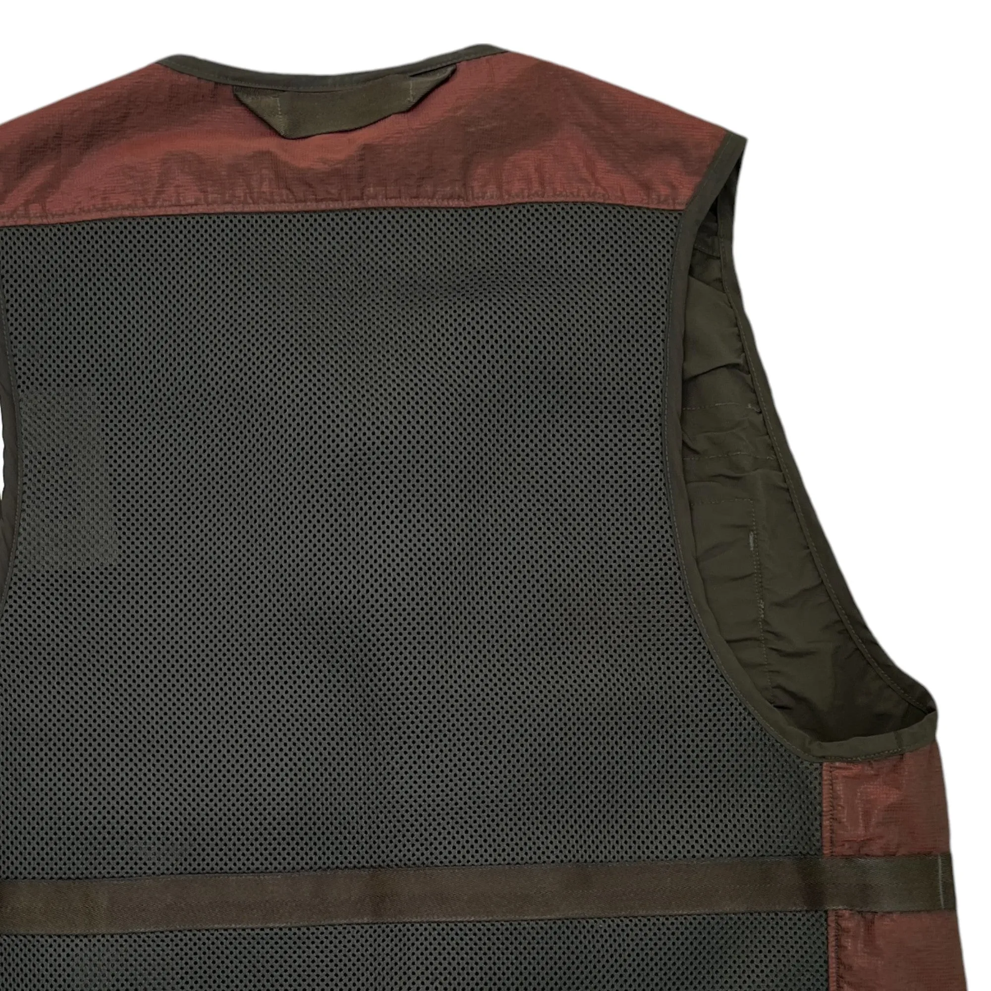 Men's Lens P.Ri.S.M Gilet Red Size IT 48 / M