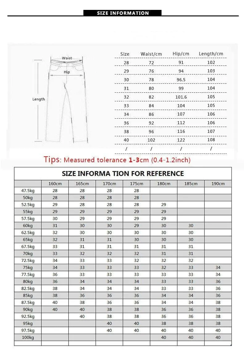 Men's Warm Jeans High Quality Famous Brand  Winter Jeans